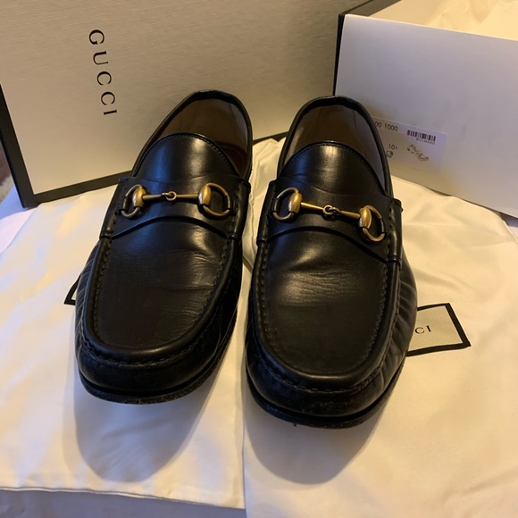 GUCCI Loafer- 1953 Horsebit black leather loafer - Picture 5 of 10